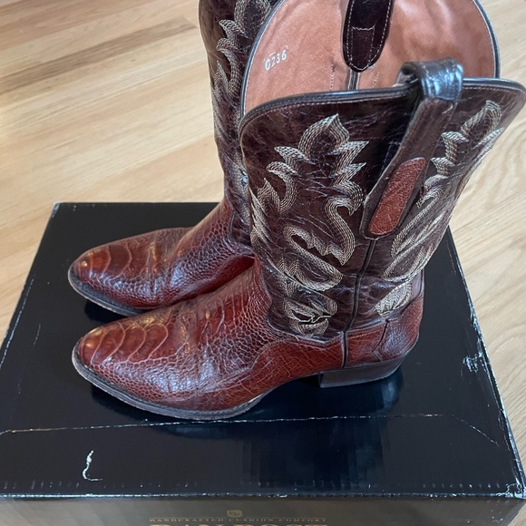 Dan Post men’s Ostrich boots - Picture 5 of 8